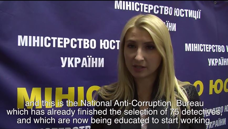 UKRAINE: fighting corruption